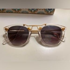 Krewe Crystal Beau 24k Glasses